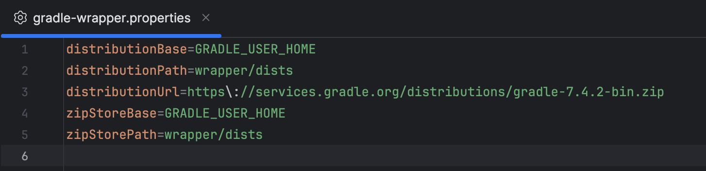 Gradle version