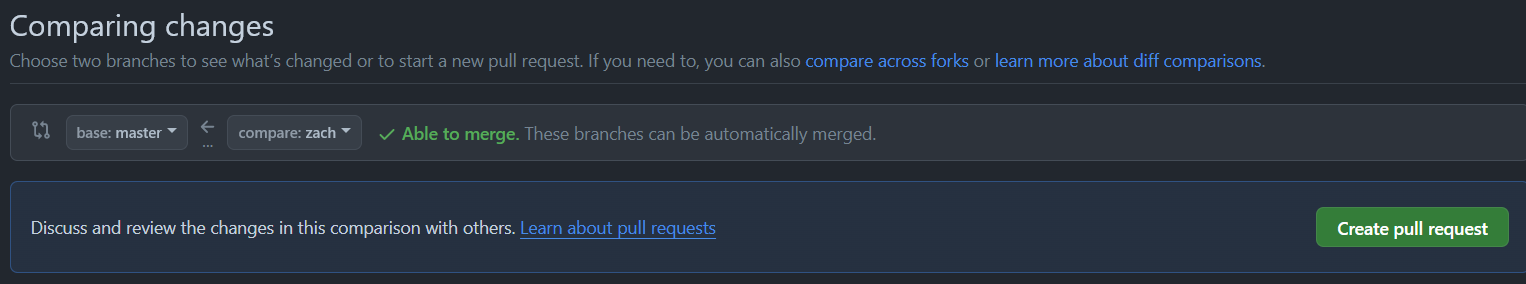 Pull requests