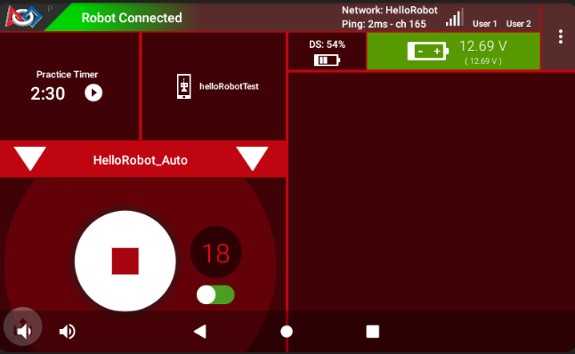 Reproduce the issue in OpMode